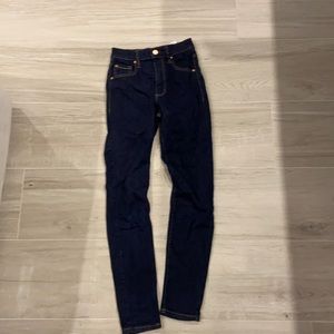 Garage ultra high rise skinny Jean